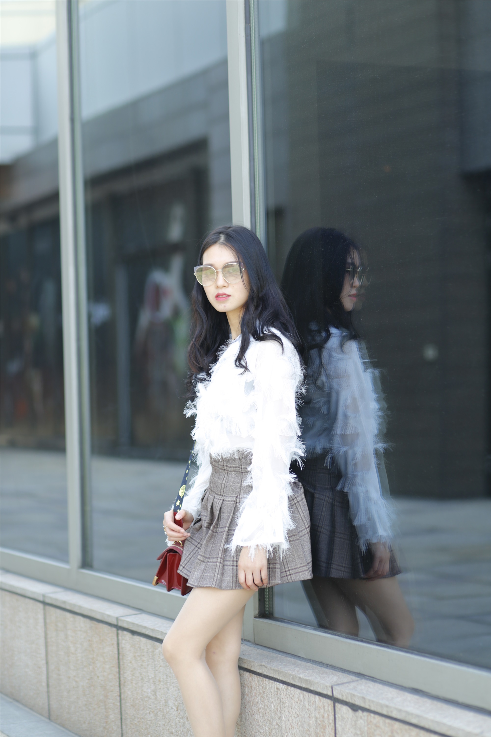 奈丝写真 NO.082 小敏-编织纹高跟鞋